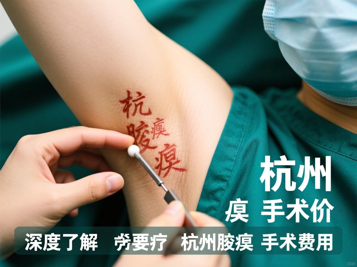 杭州腋臭手术价格解析，深度了解杭州腋臭手术费用