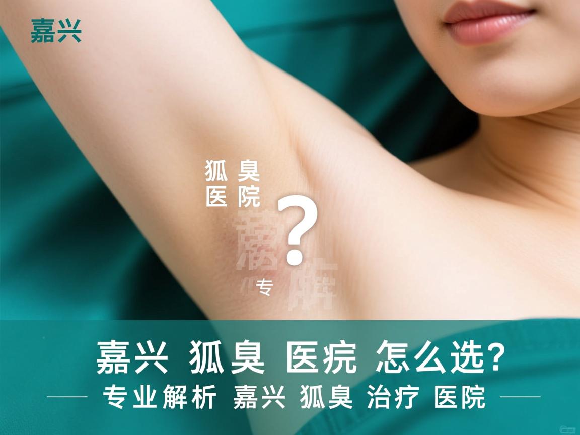 嘉兴狐臭医院怎么选？专业解析嘉兴狐臭治疗医院
