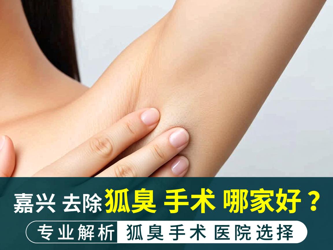 嘉兴去除狐臭手术哪家好？专业解析狐臭手术医院选择