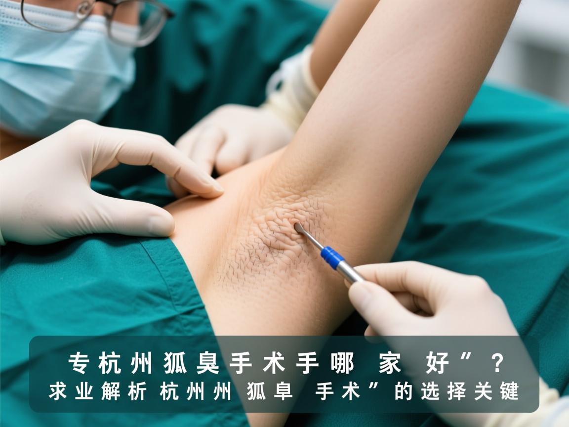 杭州狐臭手术哪家好?专业解析杭州狐臭手术的选择关键 杭州狐臭手术哪家好?专业解析杭州狐臭手术的选择关键