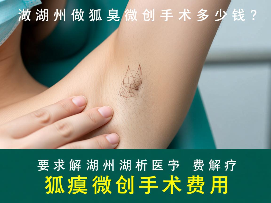 在湖州做狐臭微创手术多少钱？解析湖州狐臭微创手术费用