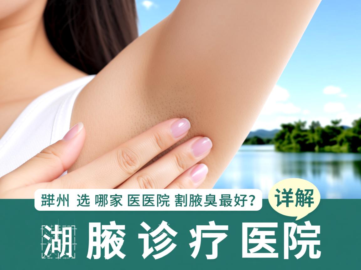 湖州选择哪家医院割腋臭最好？详解湖州腋臭诊疗医院