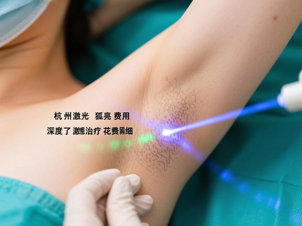 杭州激光治疗狐臭费用解析，深度了解激光治疗狐臭的花费明细
