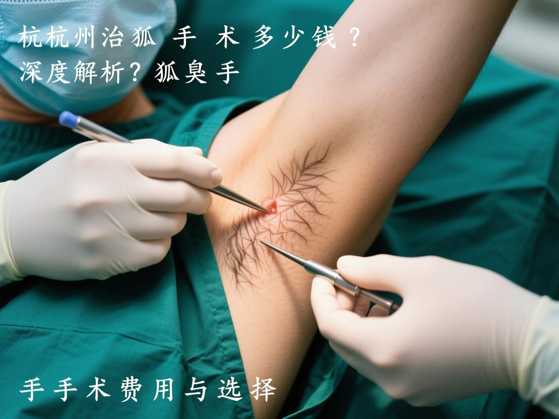 杭州治疗狐臭手术多少钱？深度解析狐臭手术费用与选择
