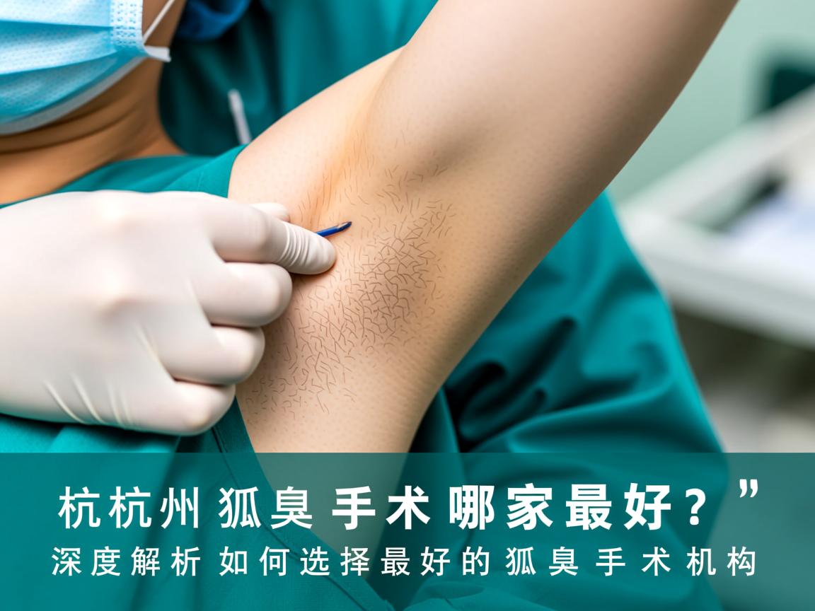 杭州狐臭手术哪家最好?深度解析如何选择最好的狐臭手术机构 杭州狐臭手术哪家最好?深度解析如何选择最好的狐臭手术机构