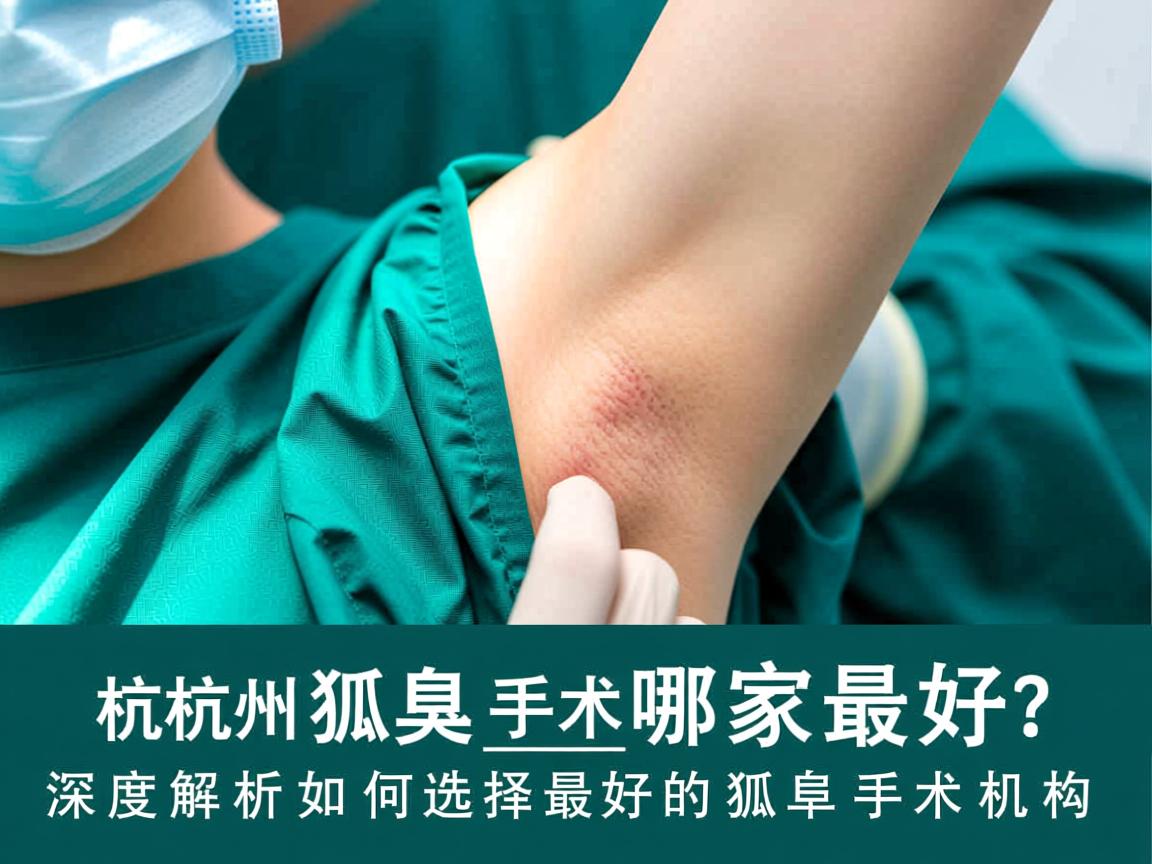 杭州狐臭手术哪家最好?深度解析如何选择最好的狐臭手术机构 杭州狐臭手术哪家最好?深度解析如何选择最好的狐臭手术机构