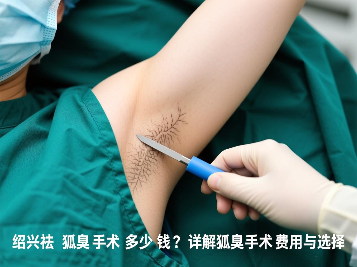 绍兴祛狐臭手术多少钱？详解绍兴狐臭手术费用与选择