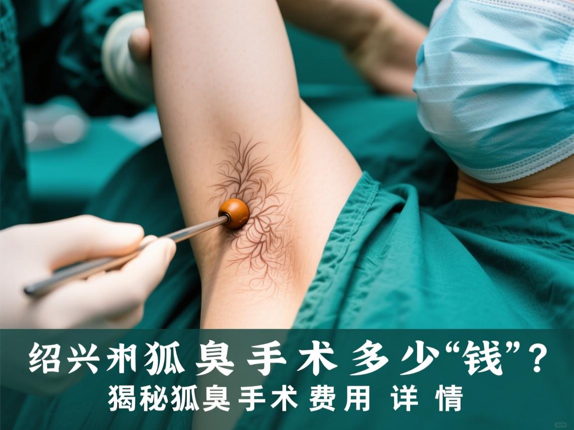 绍兴狐臭手术多少钱？揭秘狐臭手术费用详情