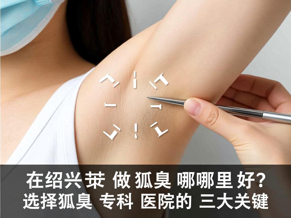 在绍兴做狐臭哪里好?选择狐臭专科医院的三大关键 在绍兴做狐臭哪里好?选择狐臭专科医院的三大关键