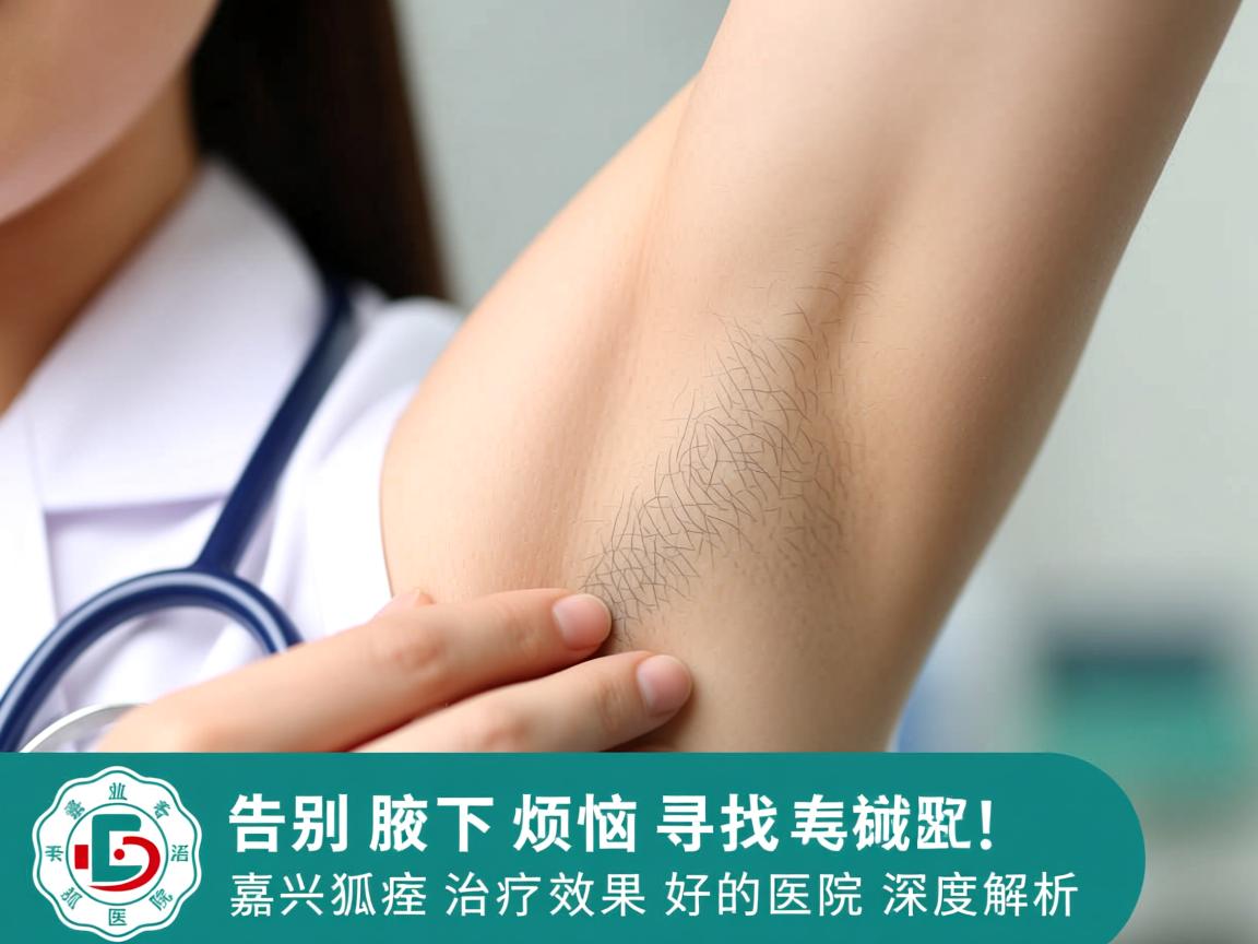 告别腋下烦恼，寻找嘉兴专业狐臭治疗医院，嘉兴狐臭治疗效果好的医院深度解析