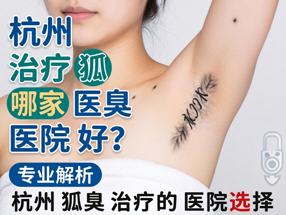 杭州治疗狐臭哪家医院好？专业解析杭州狐臭治疗的医院选择