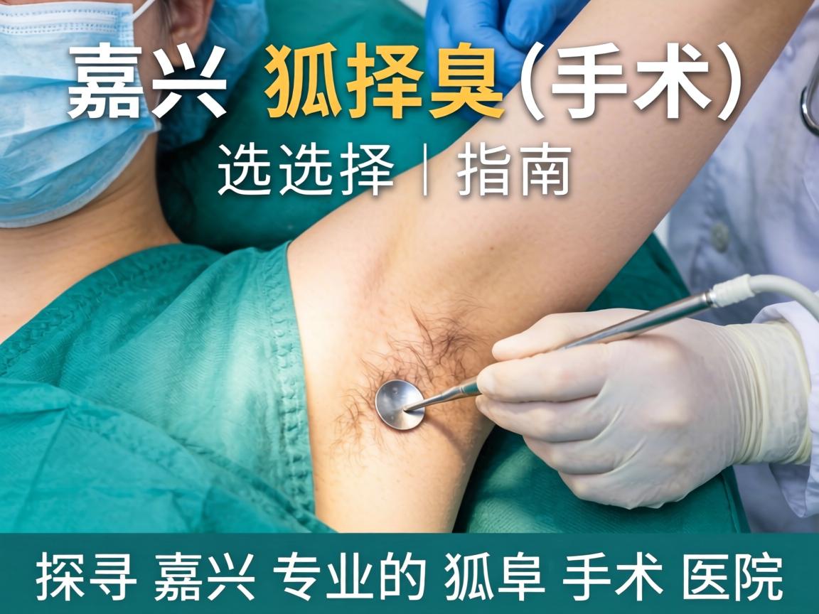 嘉兴狐臭手术选择指南，探寻嘉兴专业的狐臭手术医院