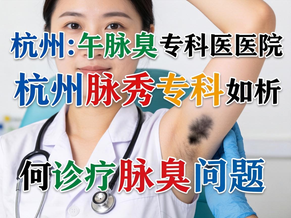 杭州腋臭专科医院解析，杭州腋秀专科如何诊疗腋臭问题