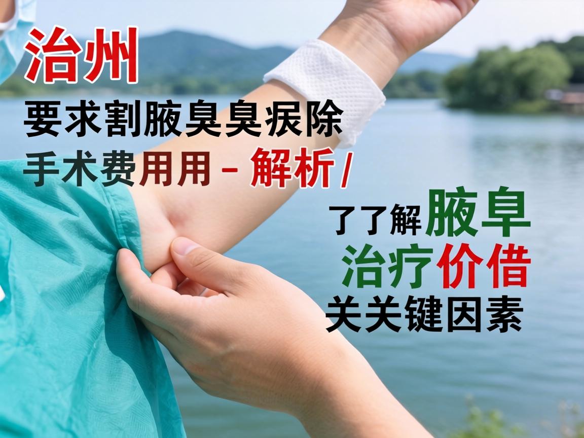 湖州割腋臭手术费用解析，了解腋臭治疗价格的关键因素