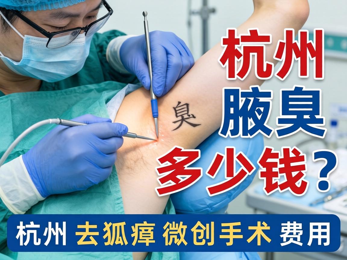 杭州腋臭手术多少钱?详解杭州去狐臭微创手术费用 杭州腋臭手术多少钱?详解杭州去狐臭微创手术费用