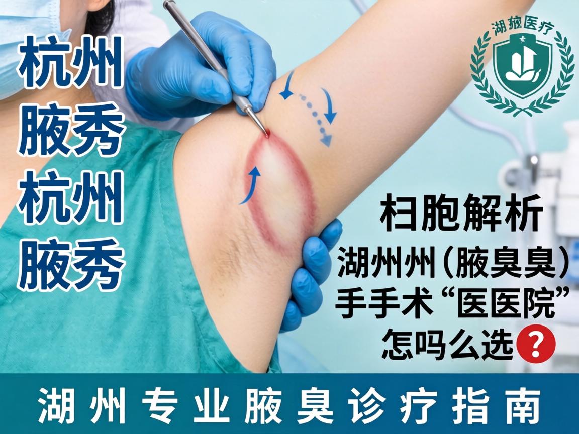 杭州腋秀解析,湖州腋臭手术医院怎么选?湖州专业腋臭诊疗指南 杭州腋秀解析,湖州腋臭手术医院怎么选?湖州专业腋臭诊疗指南