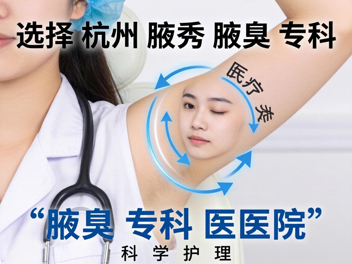 选择杭州腋秀腋臭专科，解析腋臭专科医院的科学护理