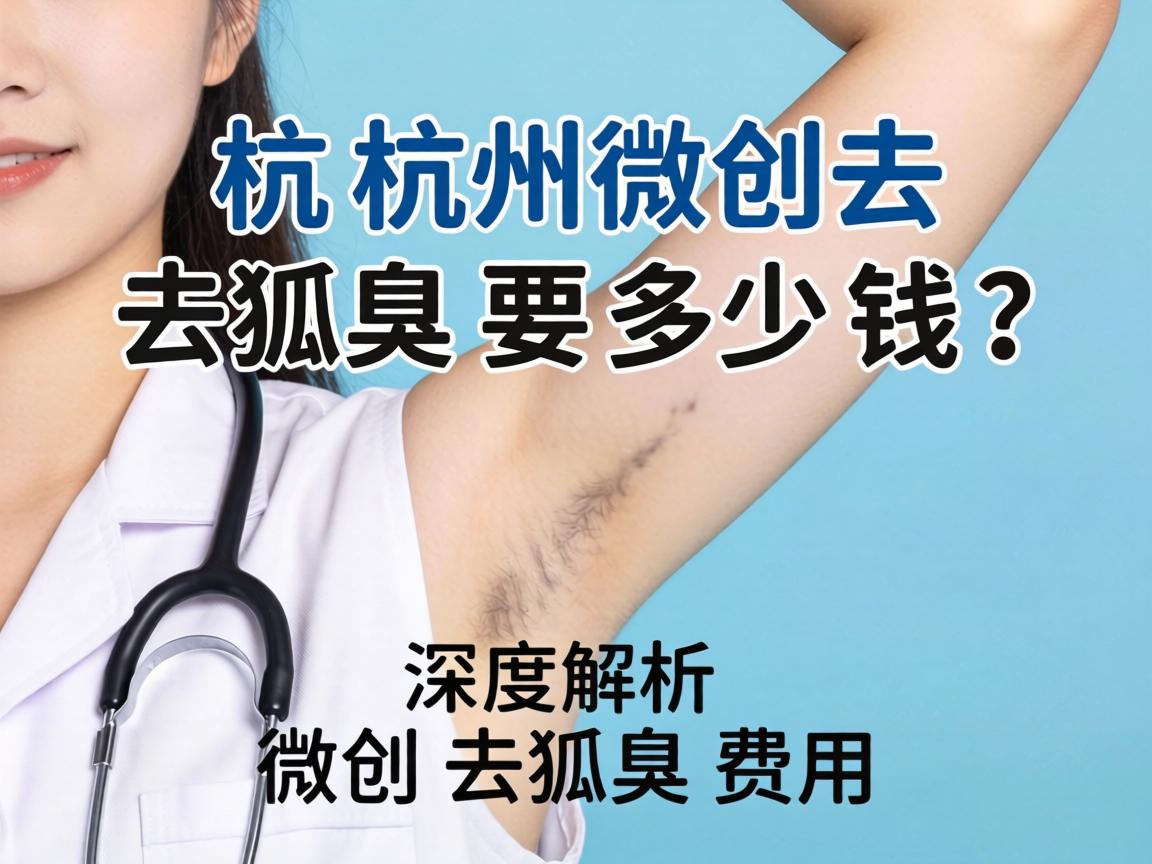 杭州微创去狐臭要多少钱？深度解析微创去狐臭费用
