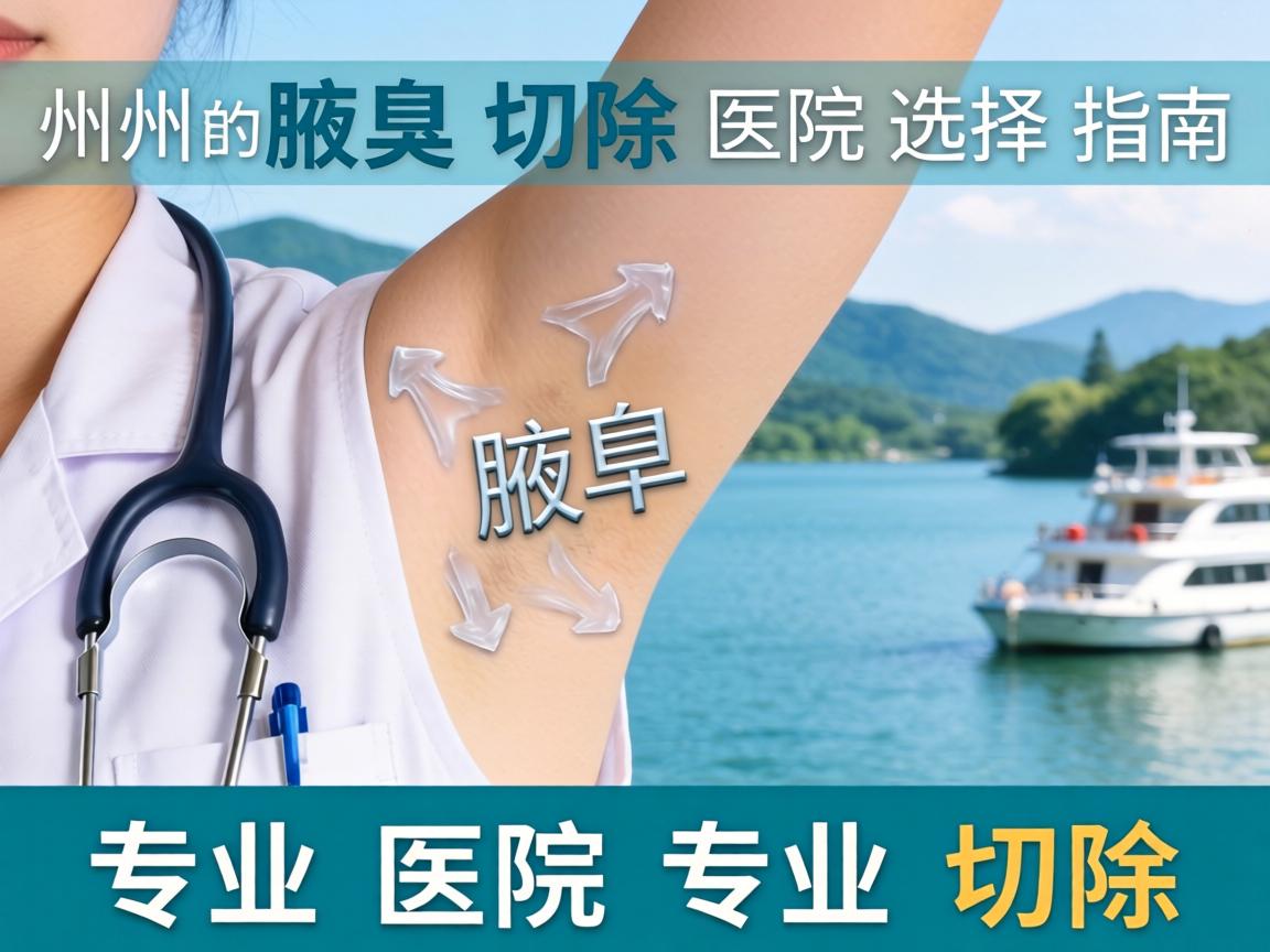 湖州腋臭切除医院选择指南，专业医院专业切除