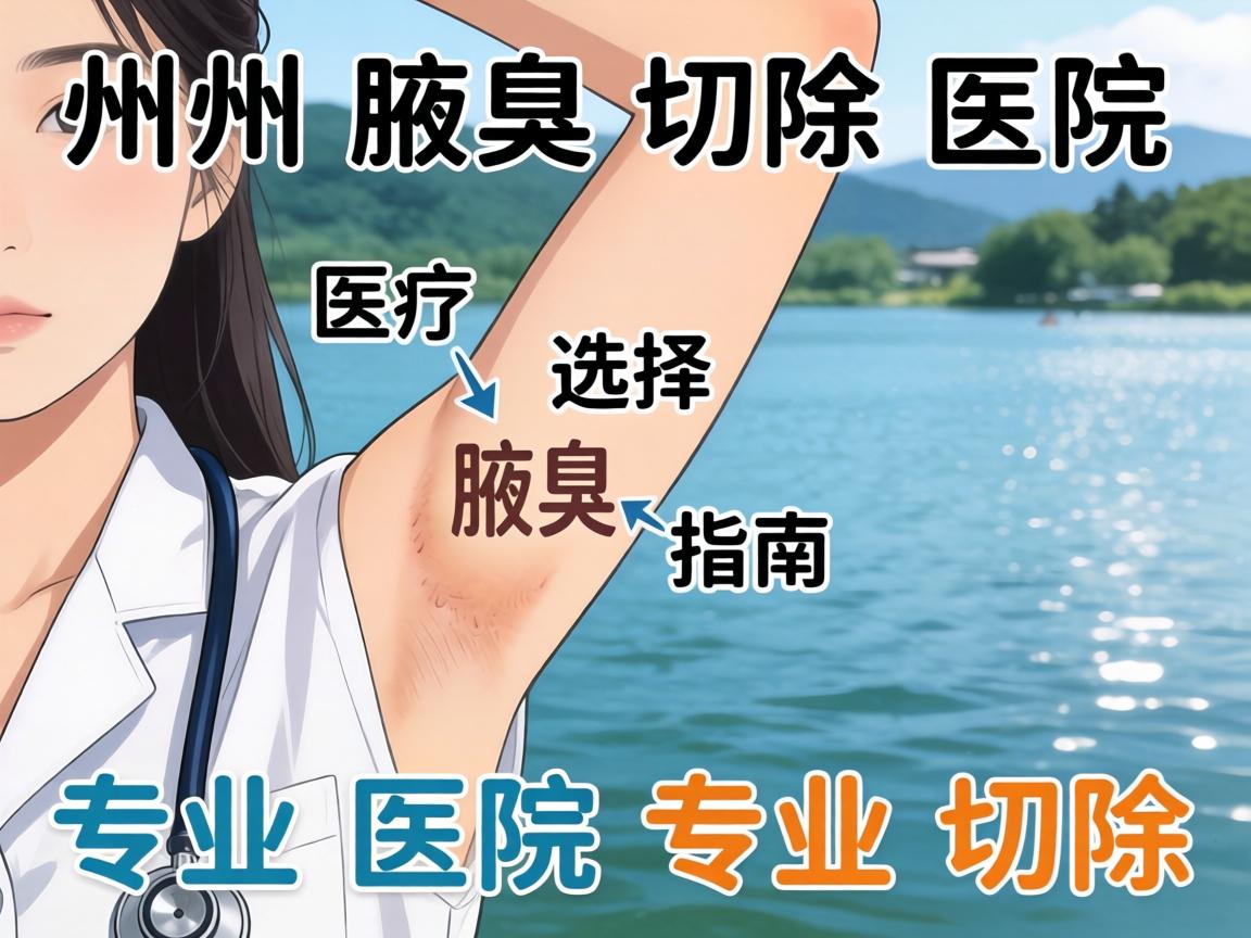 湖州腋臭切除医院选择指南，专业医院专业切除