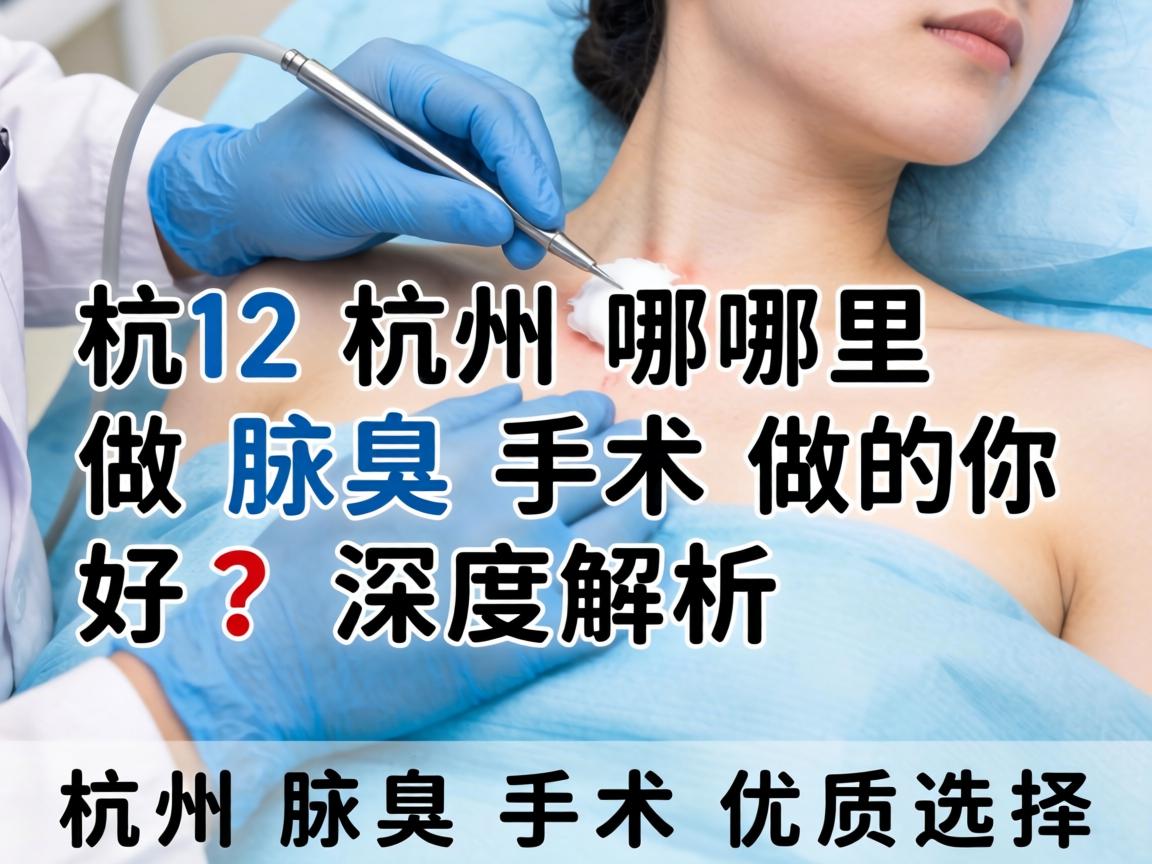 杭州哪里做腋臭手术做的好?深度解析杭州腋臭手术优质选择 杭州哪里做腋臭手术做的好?深度解析杭州腋臭手术优质选择