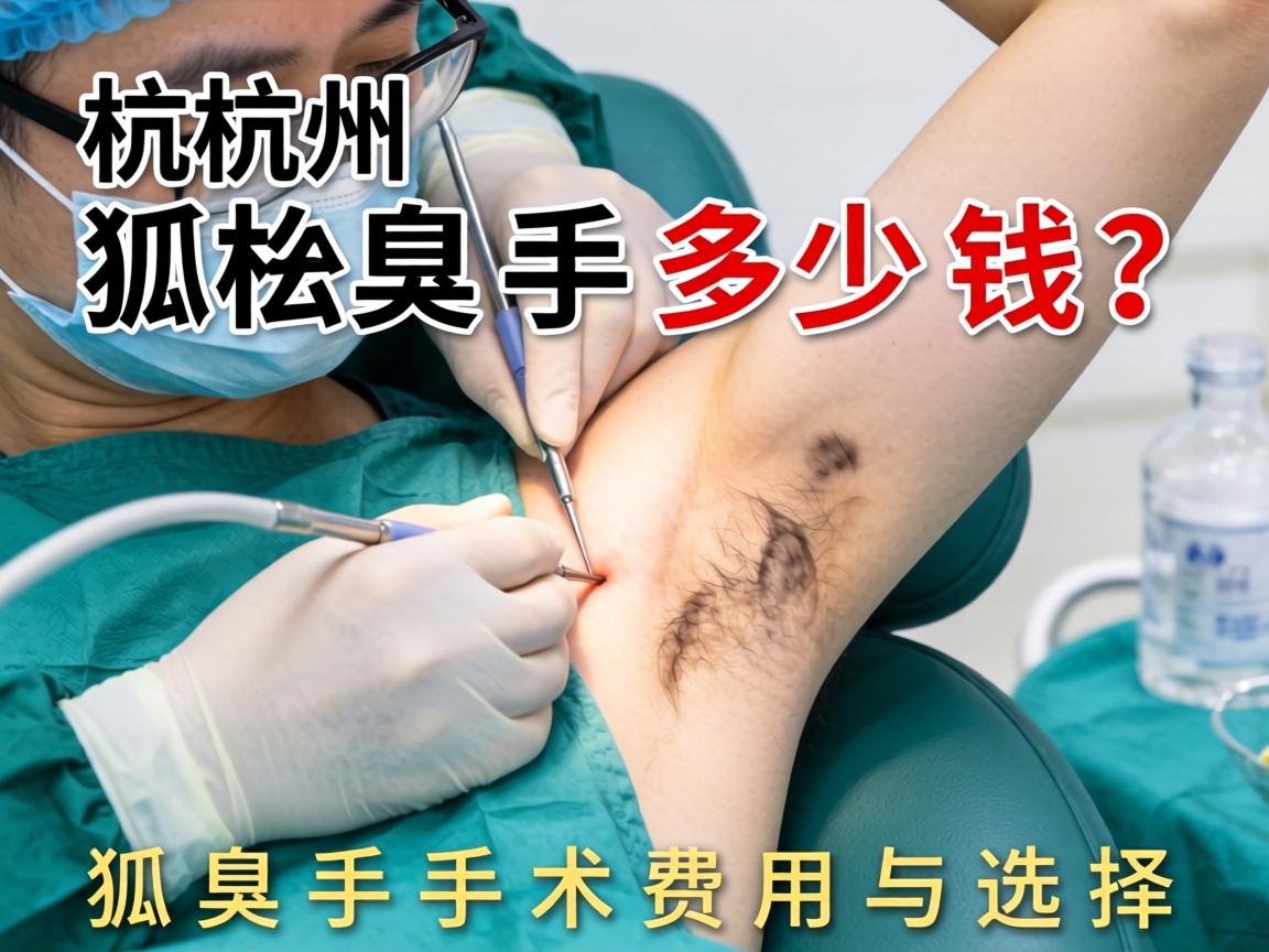 杭州狐臭手术多少钱?详解狐臭手术费用与选择 杭州狐臭手术多少钱?详解狐臭手术费用与选择