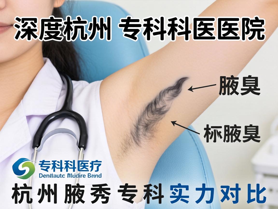 深度解析杭州腋臭专科医院，杭州腋秀专科实力对比