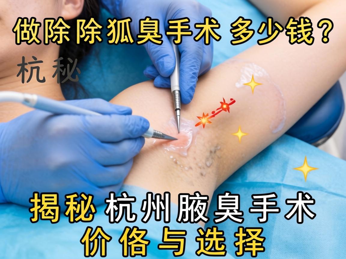 杭州做除狐臭手术多少钱?揭秘杭州腋臭手术价格与选择 杭州做除狐臭手术多少钱?揭秘杭州腋臭手术价格与选择