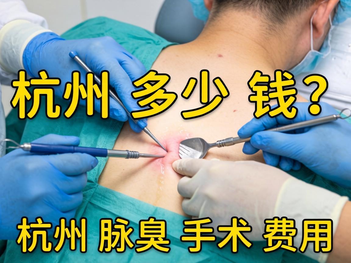 杭州腋臭手术多少钱？详解杭州腋臭手术费用