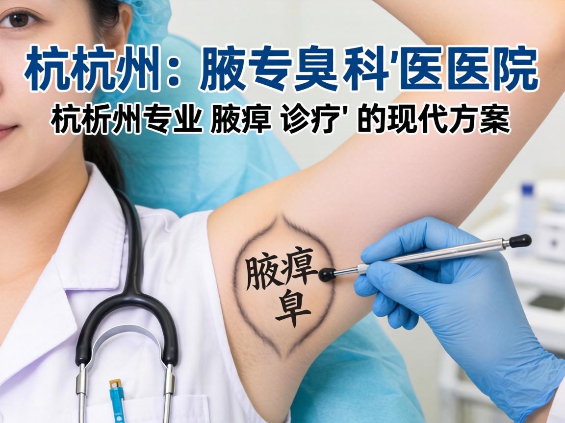 杭州腋臭专科医院解析，杭州专业腋臭诊疗的现代方案