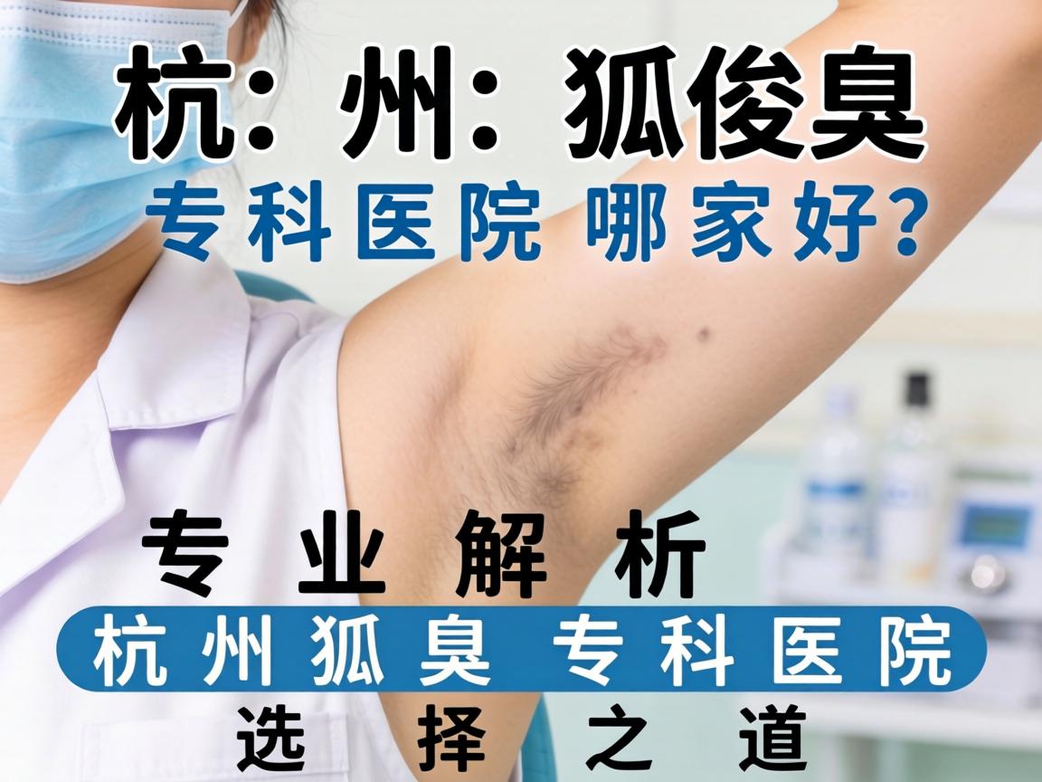 杭州狐臭专科医院哪家好?专业解析杭州狐臭专科医院选择之道 杭州狐臭专科医院哪家好?专业解析杭州狐臭专科医院选择之道
