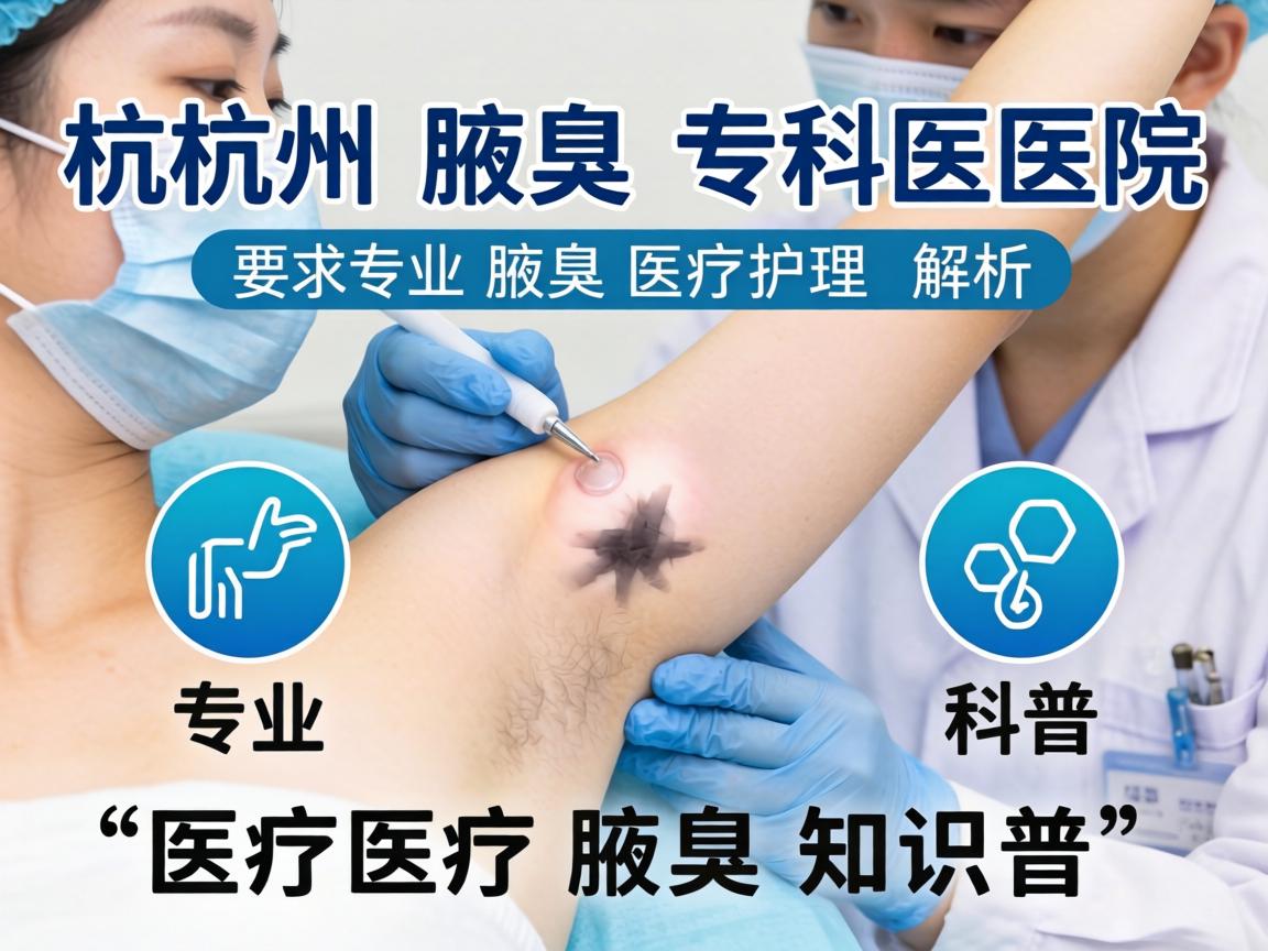 杭州腋臭专科医院解析,专业腋臭医疗护理知识科普 杭州腋臭专科医院解析,专业腋臭医疗护理知识科普