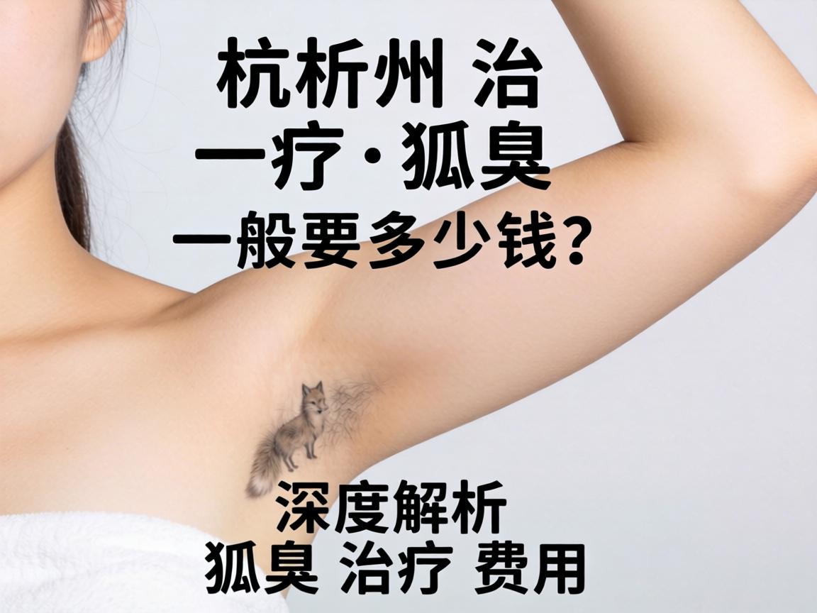 杭州治疗狐臭一般要多少钱？深度解析狐臭治疗费用