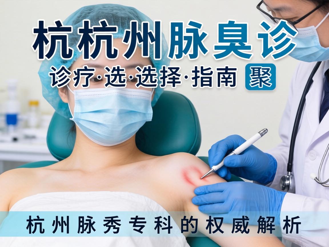 杭州腋臭诊疗选择指南,聚焦杭州腋秀专科的权威解析 杭州腋臭诊疗选择指南,聚焦杭州腋秀专科的权威解析