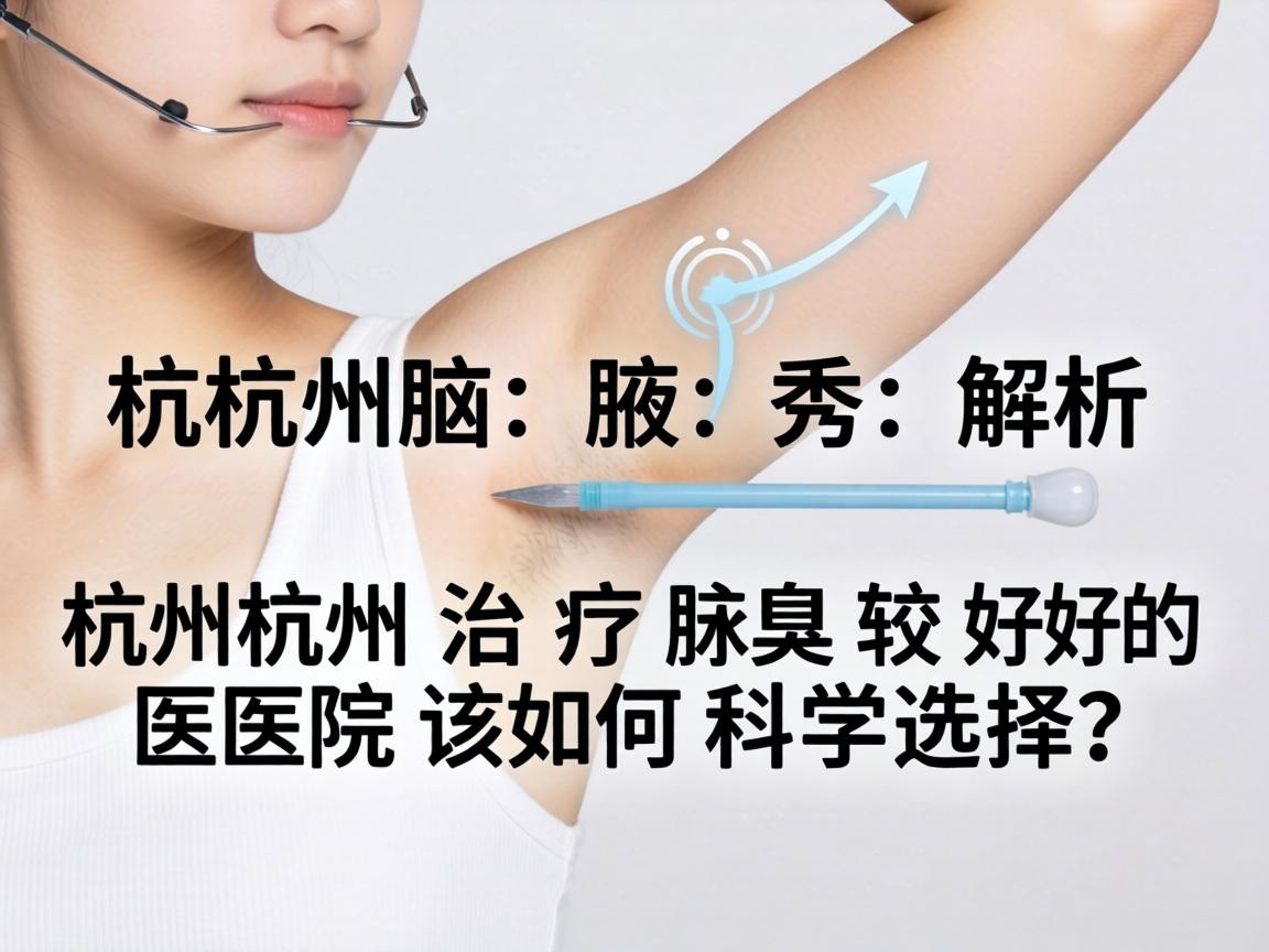 杭州腋秀解析,杭州治疗腋臭较好的医院该如何科学选择? 杭州腋秀解析,杭州治疗腋臭较好的医院该如何科学选择?