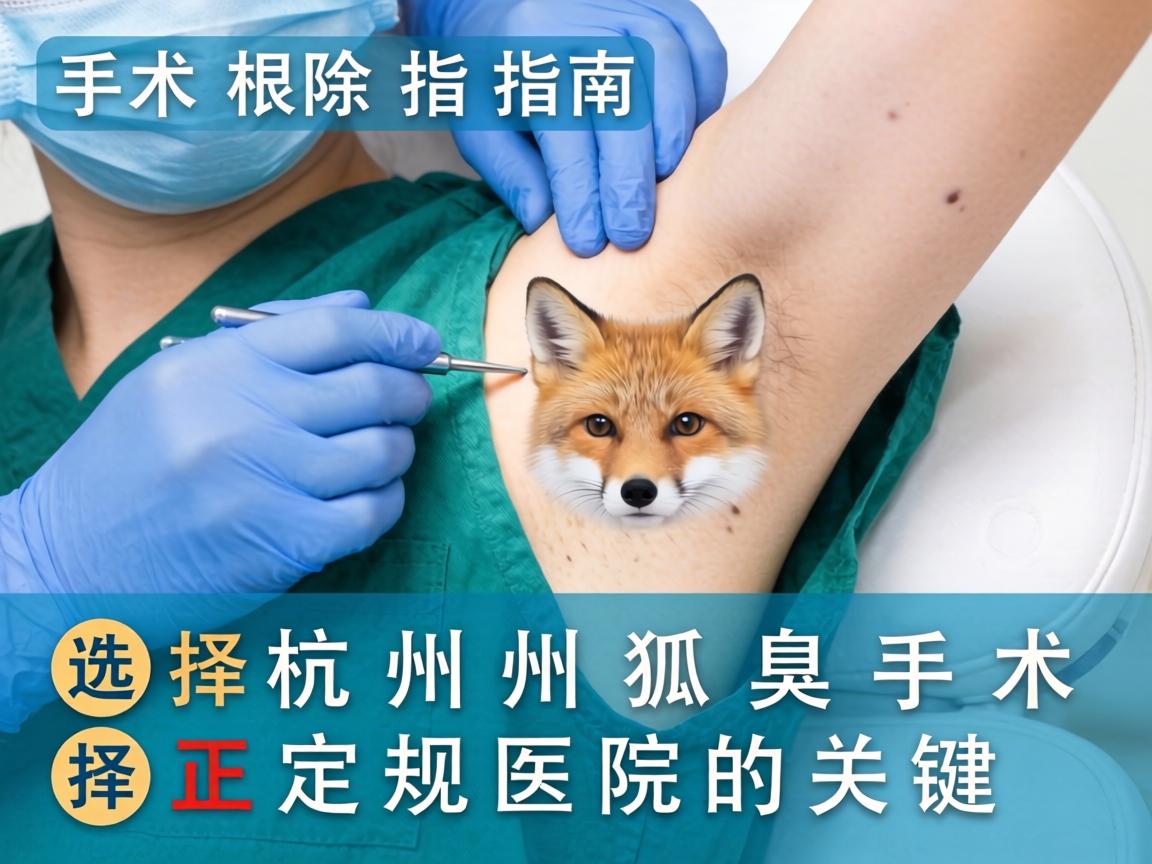 杭州狐臭手术根除指南,选择杭州狐臭手术正规医院的关键 杭州狐臭手术根除指南,选择杭州狐臭手术正规医院的关键