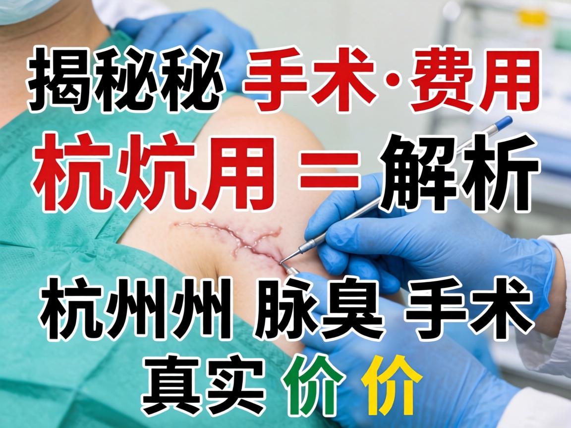 杭州腋臭手术费用解析,揭秘杭州腋臭手术真实价格 杭州腋臭手术费用解析,揭秘杭州腋臭手术真实价格