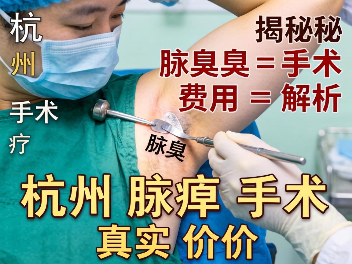 杭州腋臭手术费用解析,揭秘杭州腋臭手术真实价格 杭州腋臭手术费用解析,揭秘杭州腋臭手术真实价格