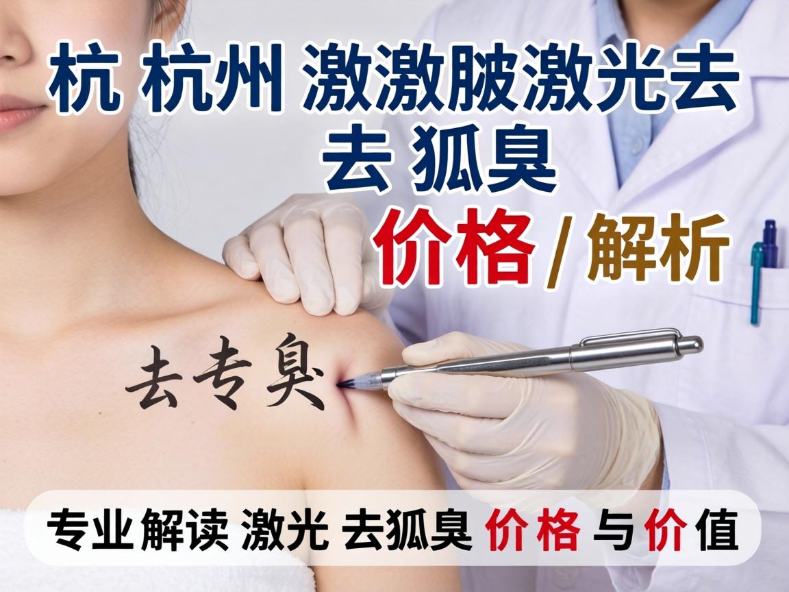 杭州激光去狐臭价格解析,专业解读激光去狐臭价格与价值 杭州激光去狐臭价格解析,专业解读激光去狐臭价格与价值