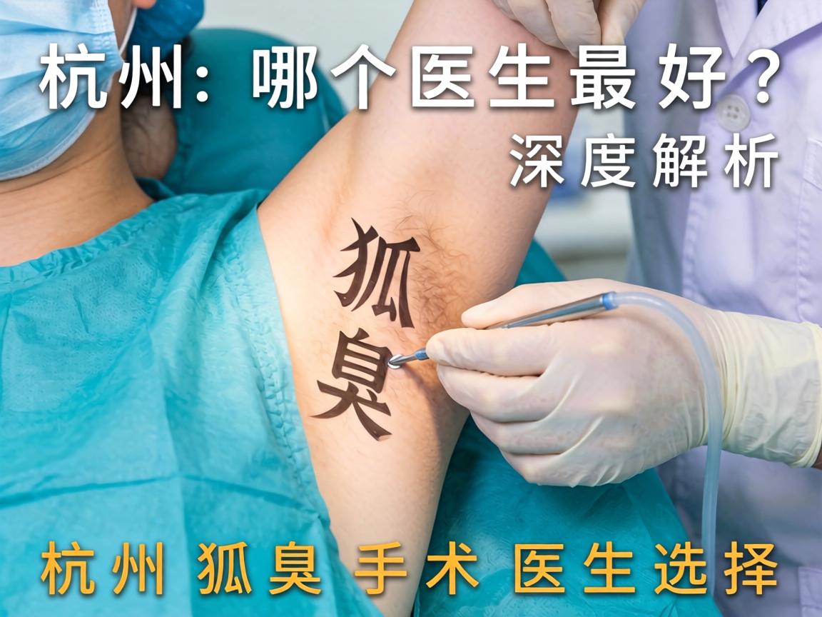 杭州狐臭手术哪个医生最好?深度解析杭州狐臭手术医生选择 杭州狐臭手术哪个医生最好?深度解析杭州狐臭手术医生选择