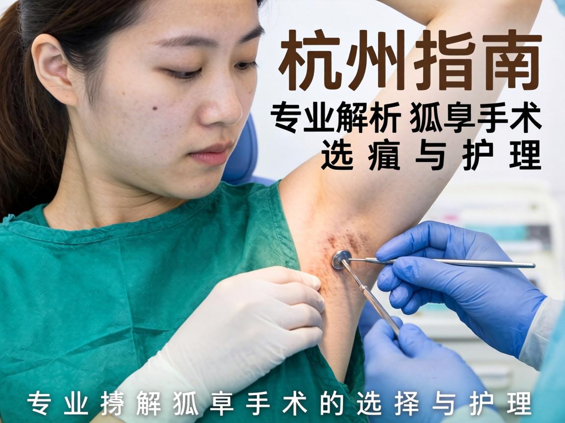 杭州女人狐臭手术指南,专业解析狐臭手术的选择与护理 杭州女人狐臭手术指南,专业解析狐臭手术的选择与护理