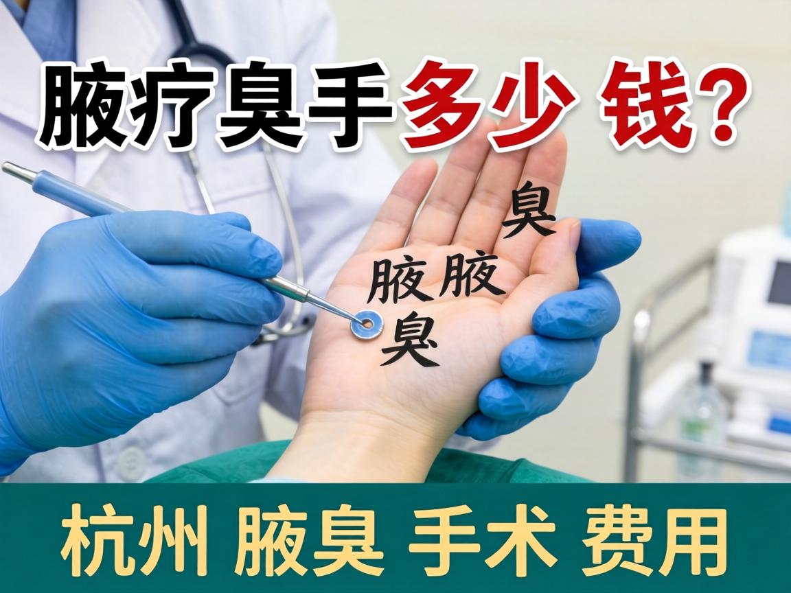 杭州腋臭手术多少钱?详解杭州腋臭手术费用 杭州腋臭手术多少钱?详解杭州腋臭手术费用