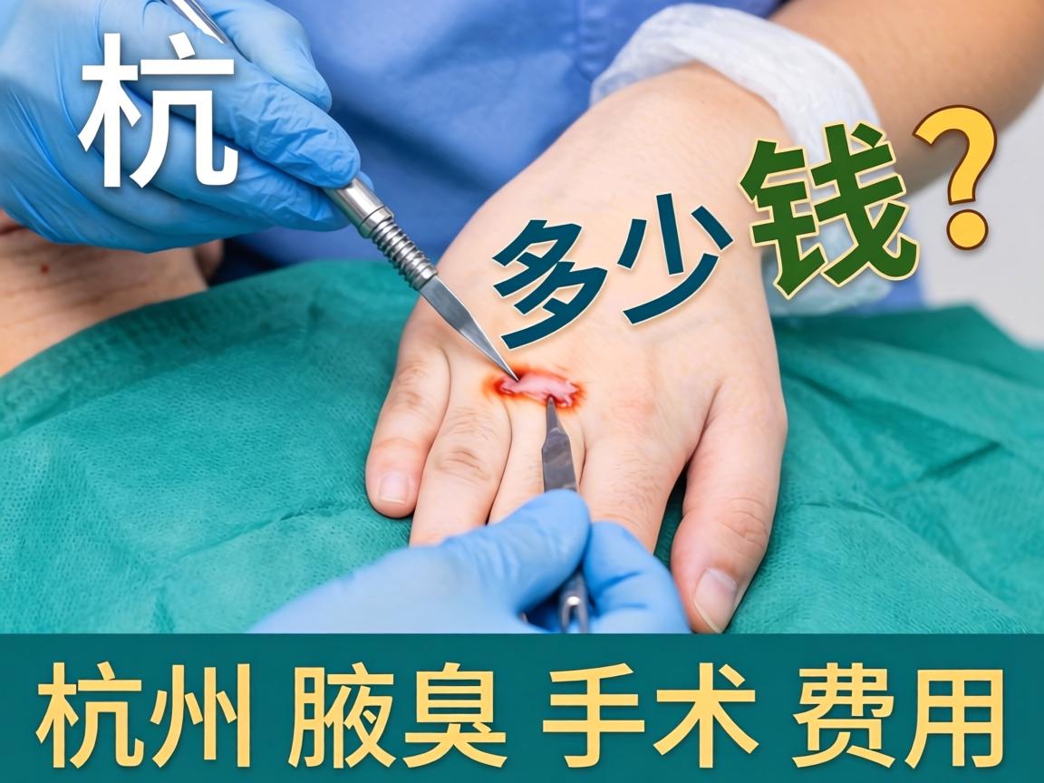 杭州腋臭手术多少钱?详解杭州腋臭手术费用 杭州腋臭手术多少钱?详解杭州腋臭手术费用