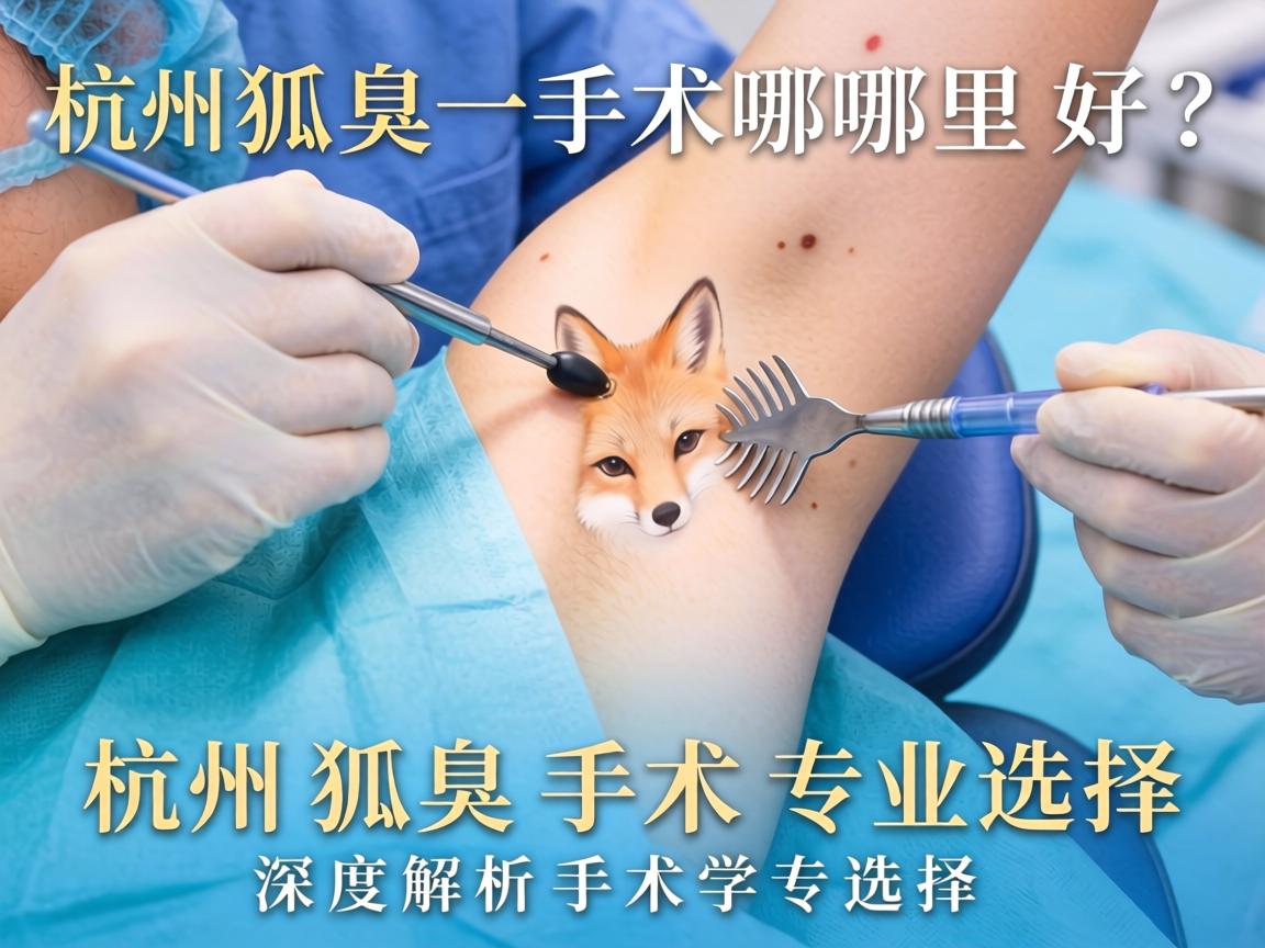 杭州狐臭手术哪里好?深度解析杭州狐臭手术专业选择 杭州狐臭手术哪里好?深度解析杭州狐臭手术专业选择