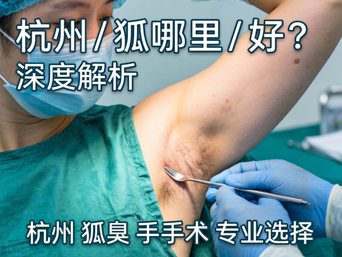杭州狐臭手术哪里好?深度解析杭州狐臭手术专业选择 杭州狐臭手术哪里好?深度解析杭州狐臭手术专业选择