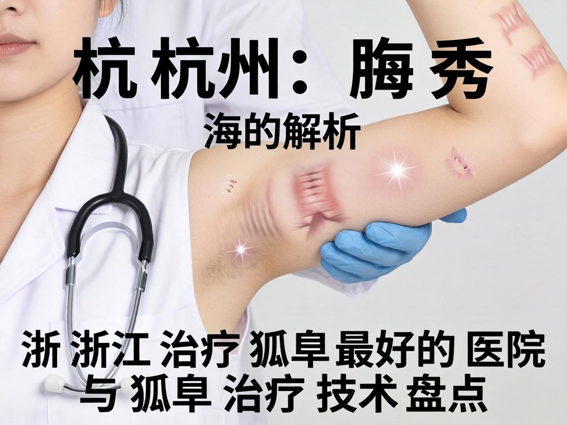 杭州腋秀解析，浙江治疗狐臭最好的医院与狐臭治疗技术盘点