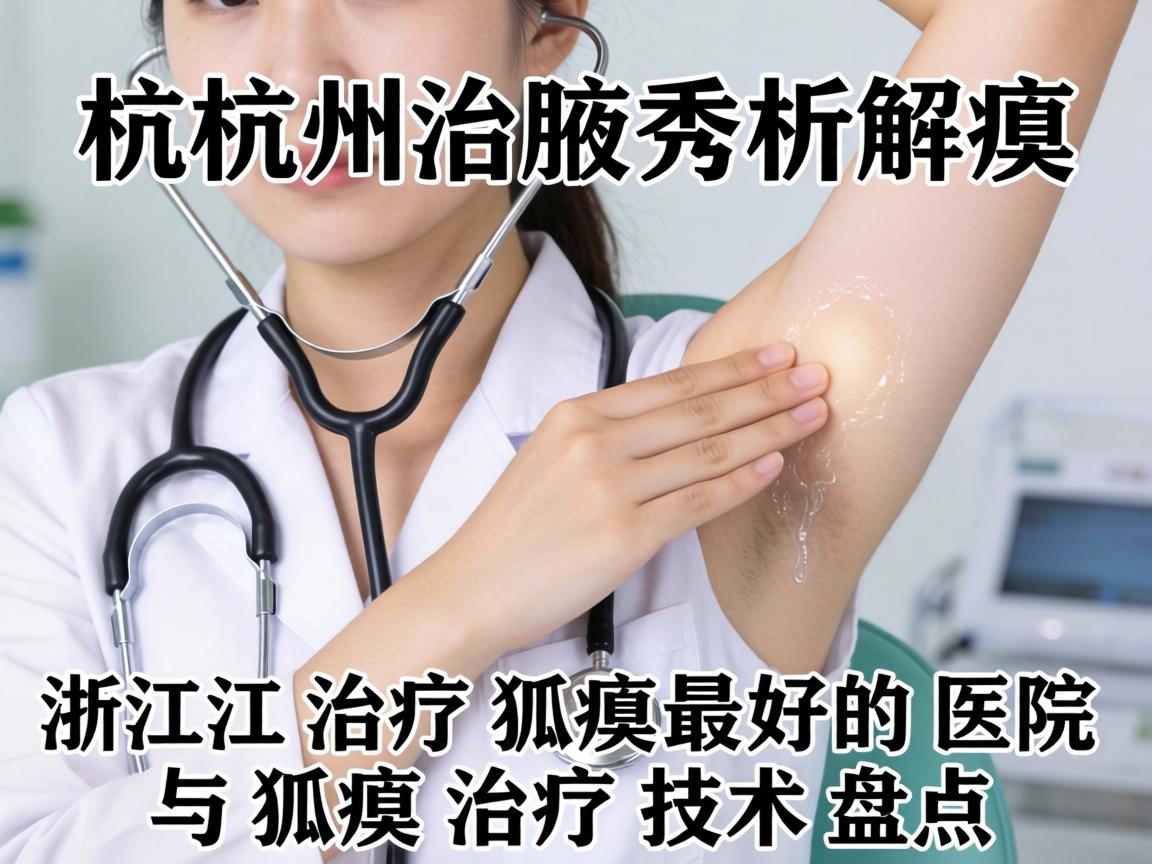 杭州腋秀解析，浙江治疗狐臭最好的医院与狐臭治疗技术盘点