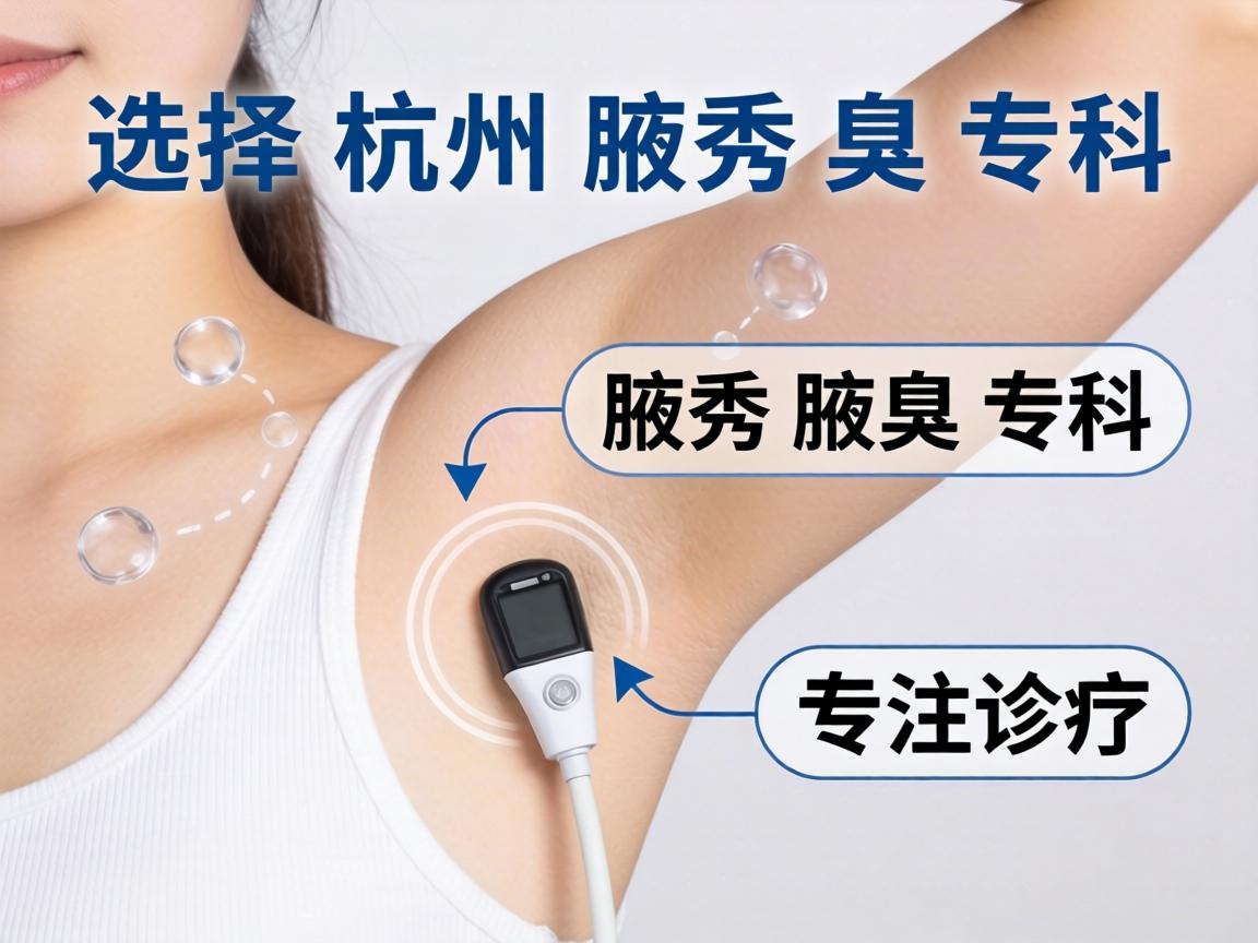 选择杭州腋秀腋臭专科，解析腋秀腋臭专科的专注诊疗