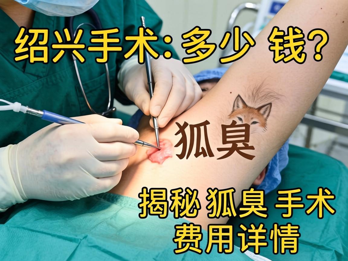 绍兴狐臭手术多少钱？揭秘狐臭手术费用详情