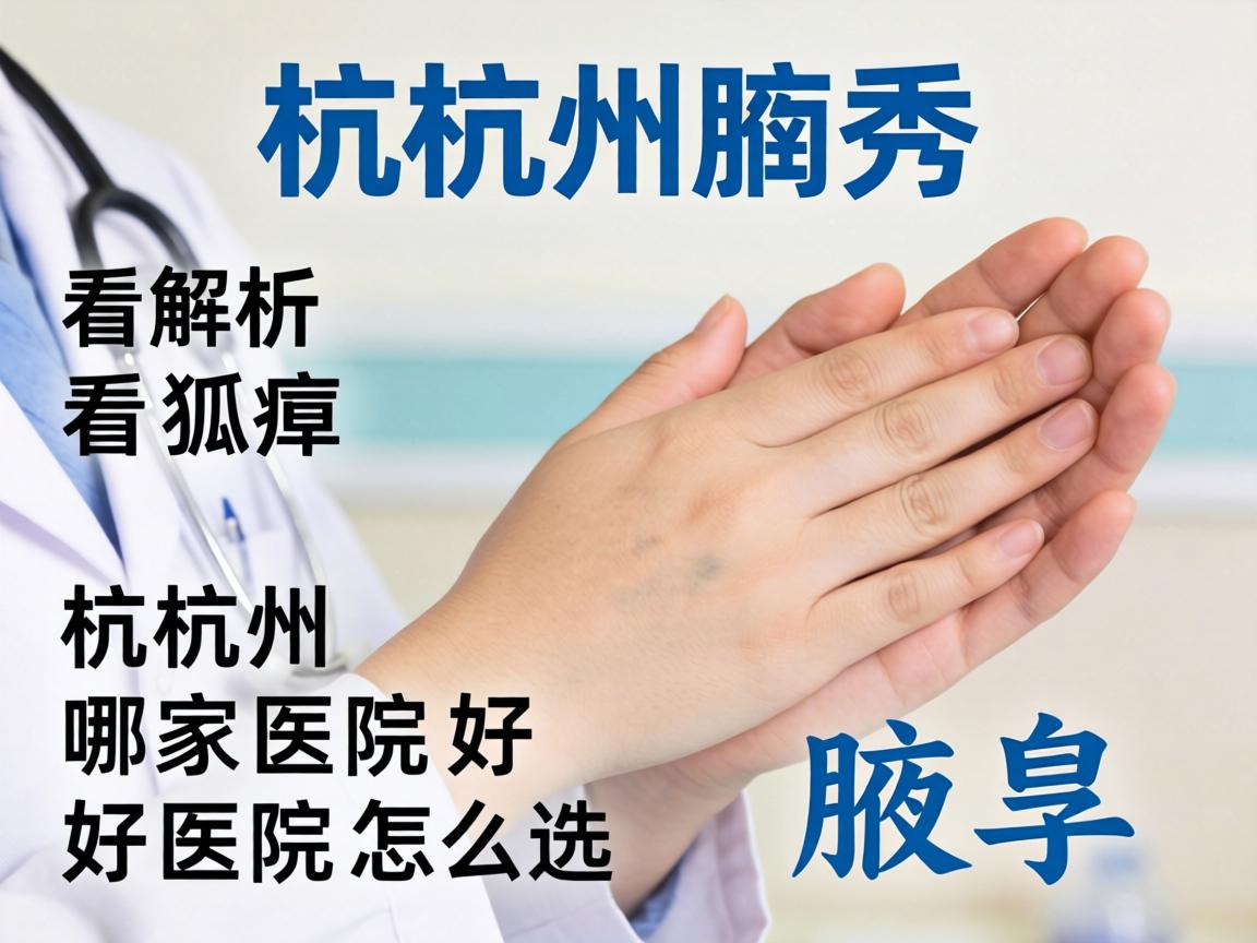 杭州腋秀解析,看狐臭杭州哪家医院好,好医院怎么选 杭州腋秀解析,看狐臭杭州哪家医院好,好医院怎么选